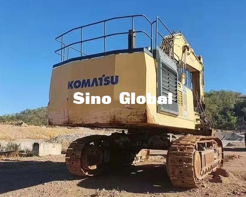 514KW পাওয়ার ব্যবহৃত ক্রলার এক্সকাভেটর Komatsu 1250 মডেল 170mm স্ট্রোক