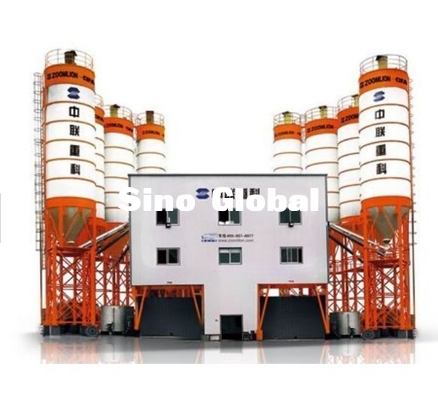 Zoomlion HZS180 কংক্রিট ব্যাচিং প্ল্যান্ট 205KW পাওয়ার 180 M3/H ক্ষমতা