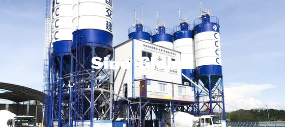 মিক্সার পাওয়ার 2*37KW সহ Sany HZS120F8 ব্যাচিং প্ল্যান্ট