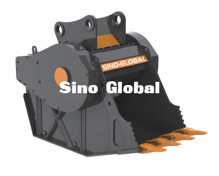 Komatsu Sany CAT এক্সকাভেটর বালতি এবং সংযুক্তি, স্ক্রীনার ক্রাশার বালতি